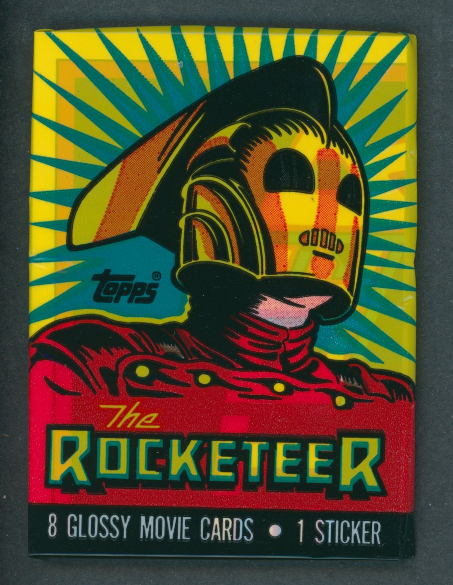 1991 Topps Rocketeer Unopened Pack