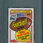 1988 Topps Football Unopened Cello Pack PSA 9 Payton RB Top *8410