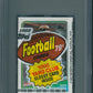 1988 Topps Football Unopened Cello Pack PSA 9 Bosworth Top *8409