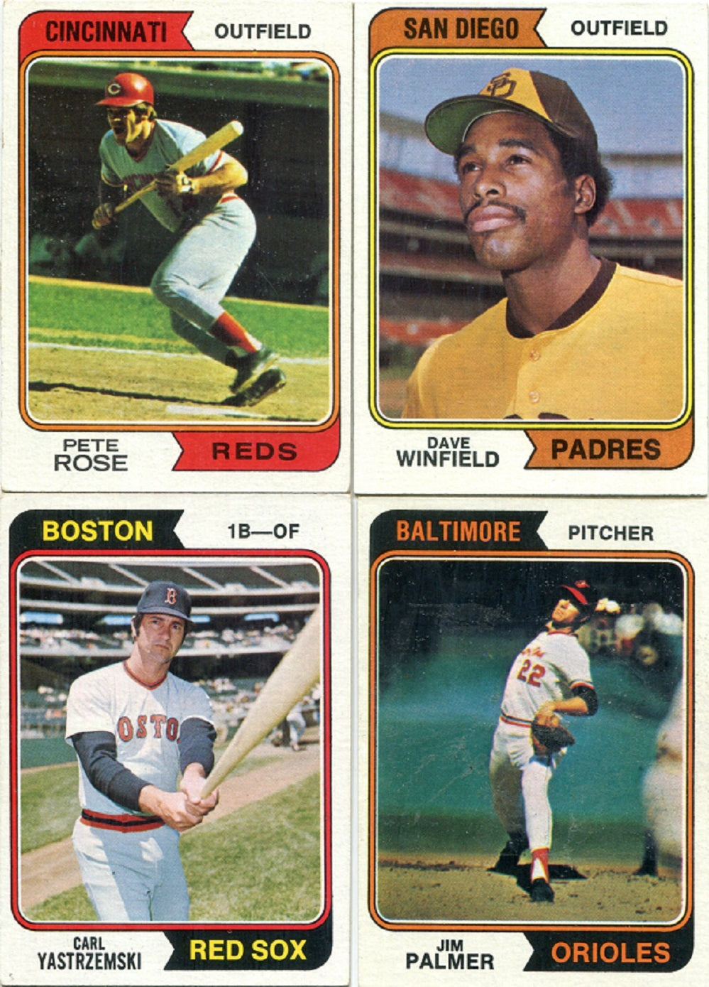 1974 Topps Baseball Complete Set VG/EX (660) (23-98) – Baseball Card ...