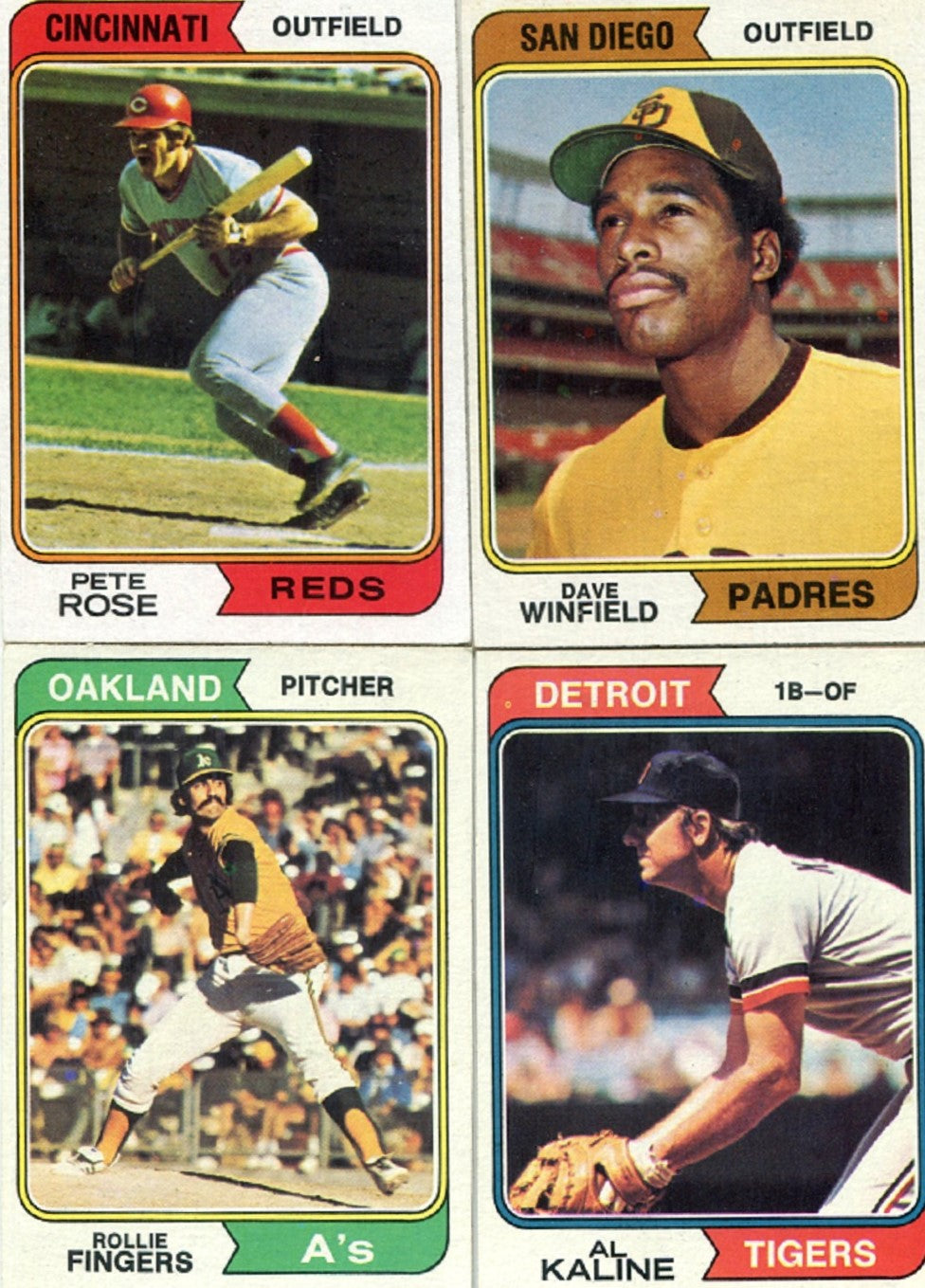 1974 Topps Baseball Complete Set Fair/VG (660) (23-99)