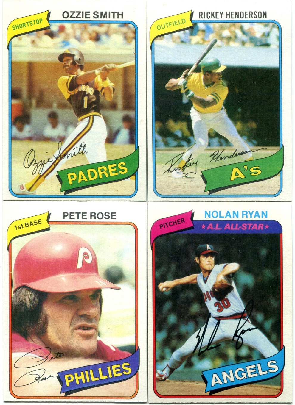 1980 Topps Baseball Complete Set EX (726) (23-105)