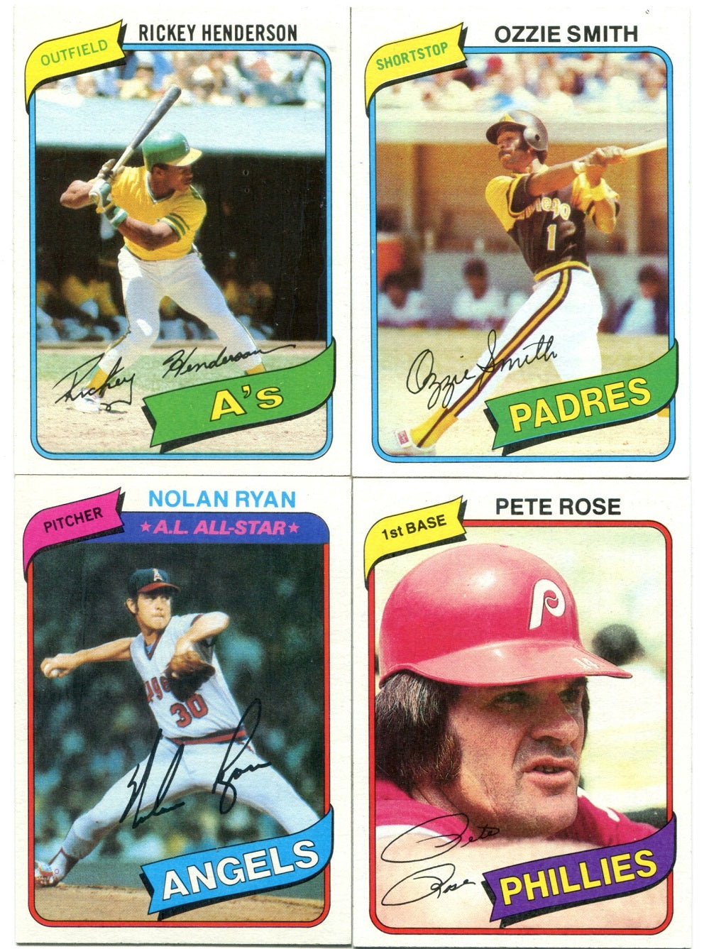 1980 Topps Baseball Complete Set NM (726) (23-106)