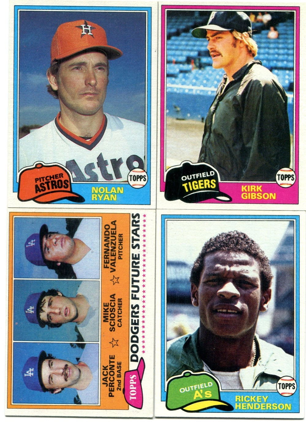 1981 Topps Baseball Complete Set EX/MT NM (726) (23-108)