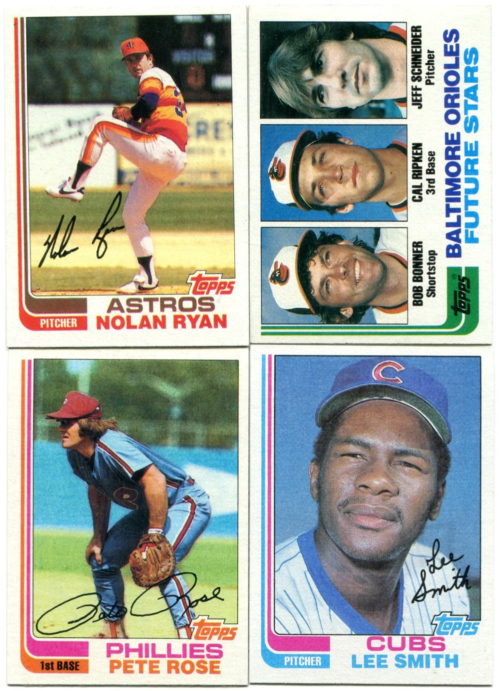 1982 Topps Baseball Complete Set NM NM/MT (792) (23-110)