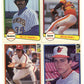 1982 Donruss Baseball Complete Set NM NM/MT (660) (23-113)