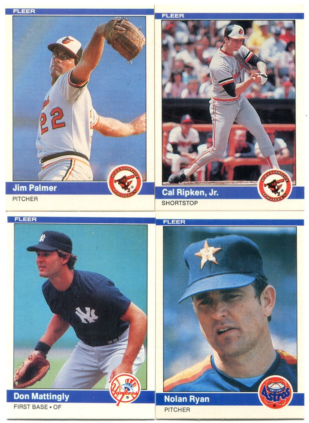 1984 Fleer Baseball Complete Set NM NM/MT (660) (23-116)