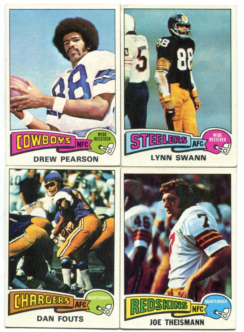 1975 Topps Football Complete Set EX (528) (23-119)