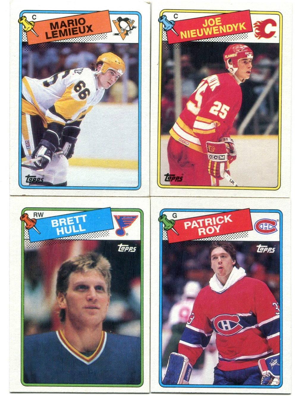 1988/89 Topps Hockey Complete Set NM (198) (23-123)