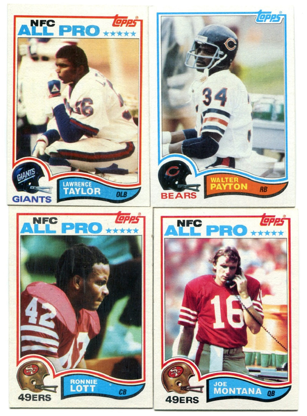 1982 Topps Football Complete Set NM NM/MT (528) (23-128)