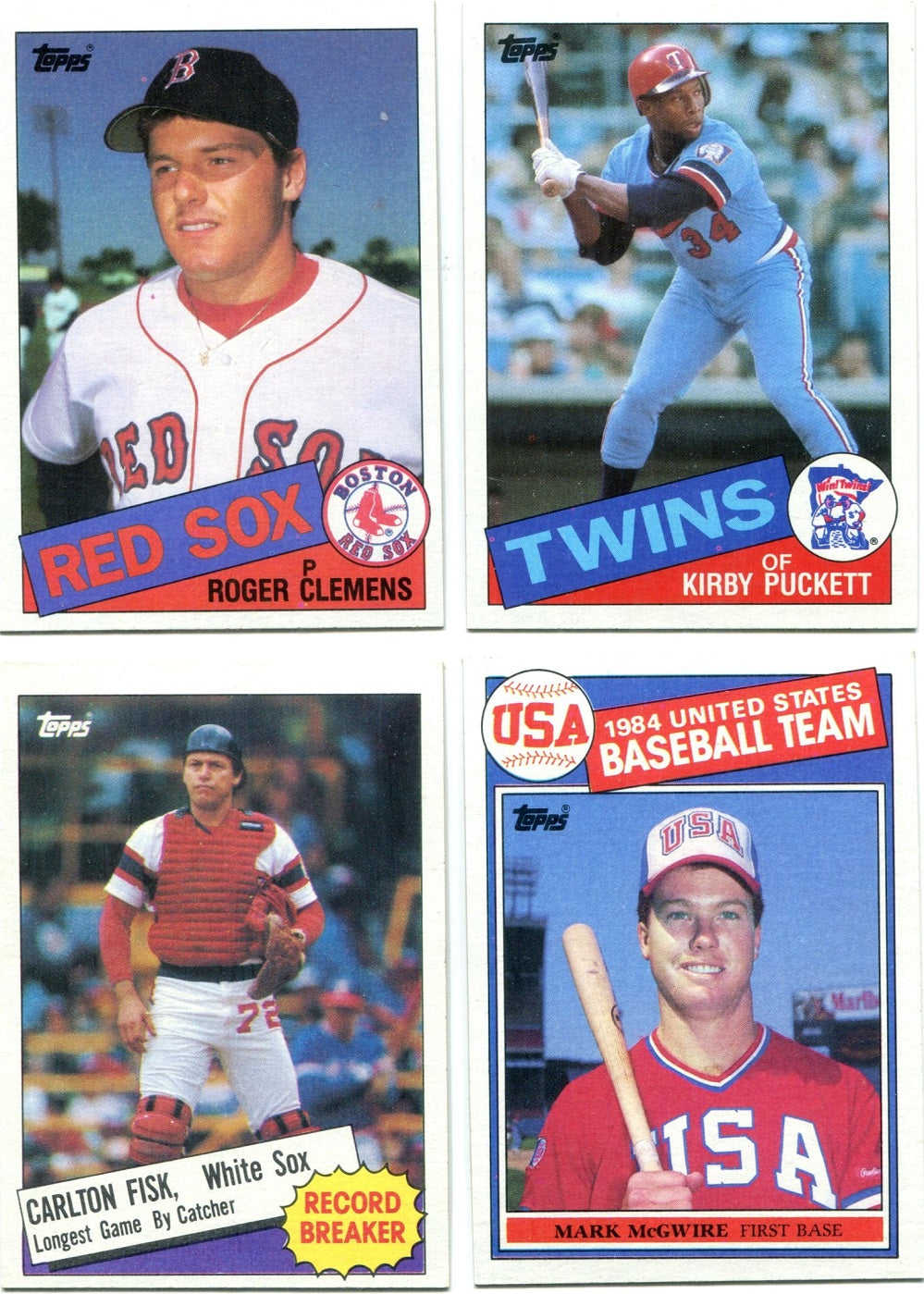 1985 Topps Baseball Complete Set NM NM/MT (792) (23-132)