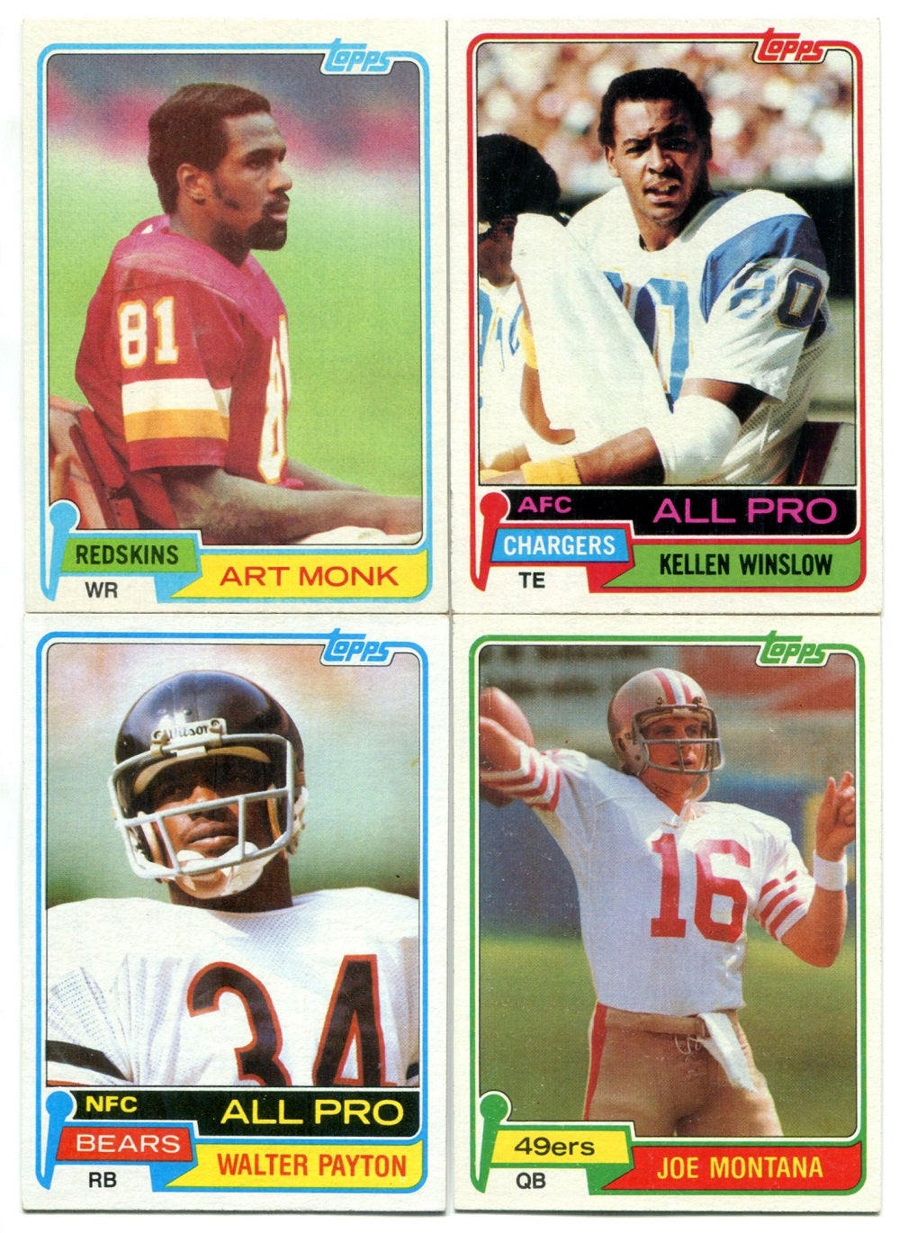 1981 Topps Football Complete Set EX EX/MT (528) (23-133)