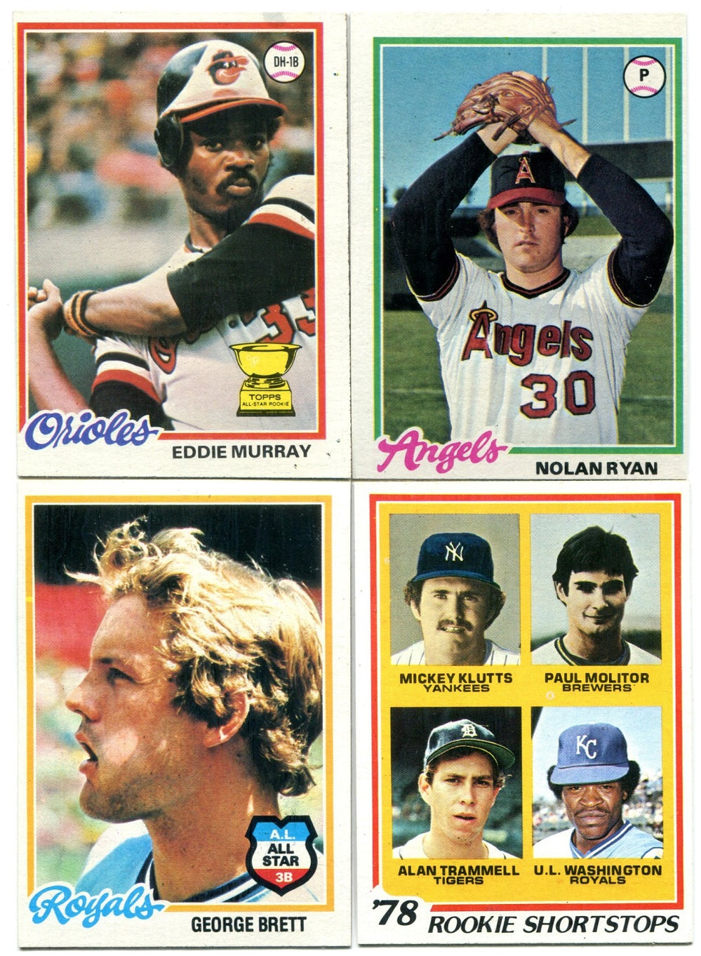 1978 Topps Baseball Complete Set EX NM (726) (23-134)