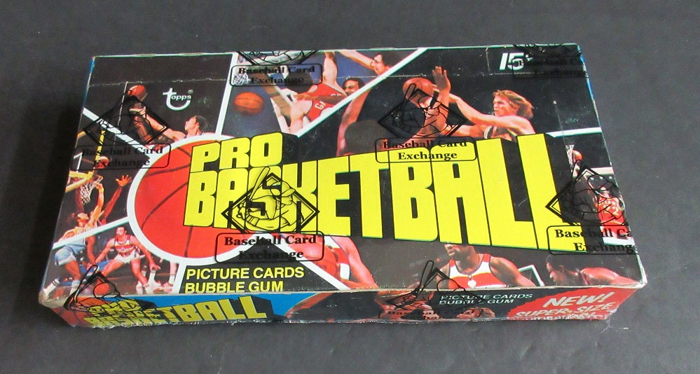 1976/77 Topps Basketball Unopened Wax Box (BBCE) (A13176)