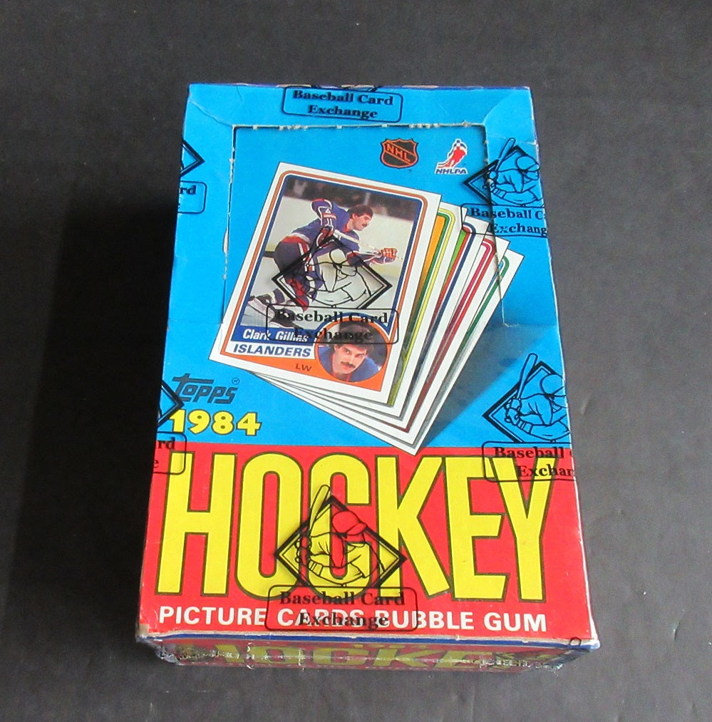 1984/85 Topps Hockey Unopened Box (BBCE) (Non X-Out)