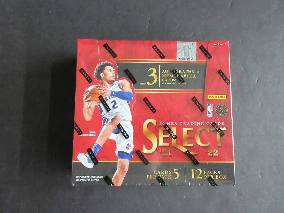 2021/22 Panini Select Basketball Box (Hobby) (12/5)