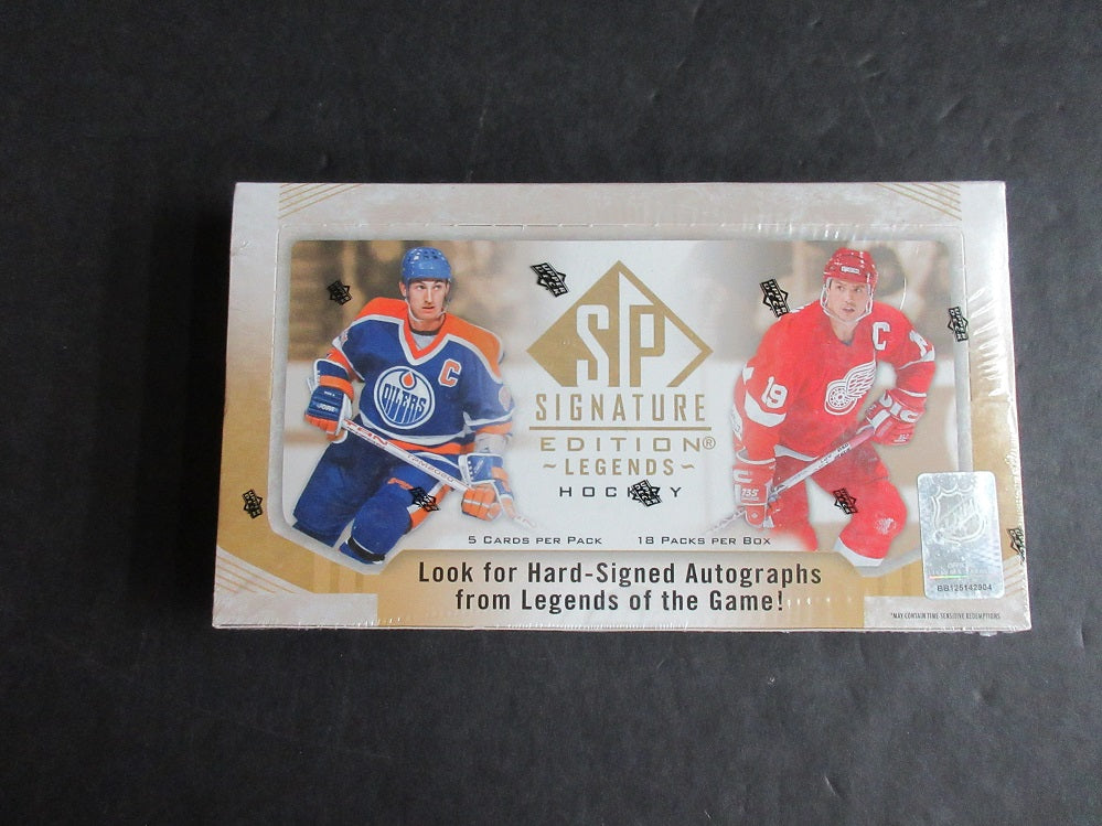 2020/21 Upper Deck SP Signature Edition Legends Hockey Box (Hobby) (18/5)