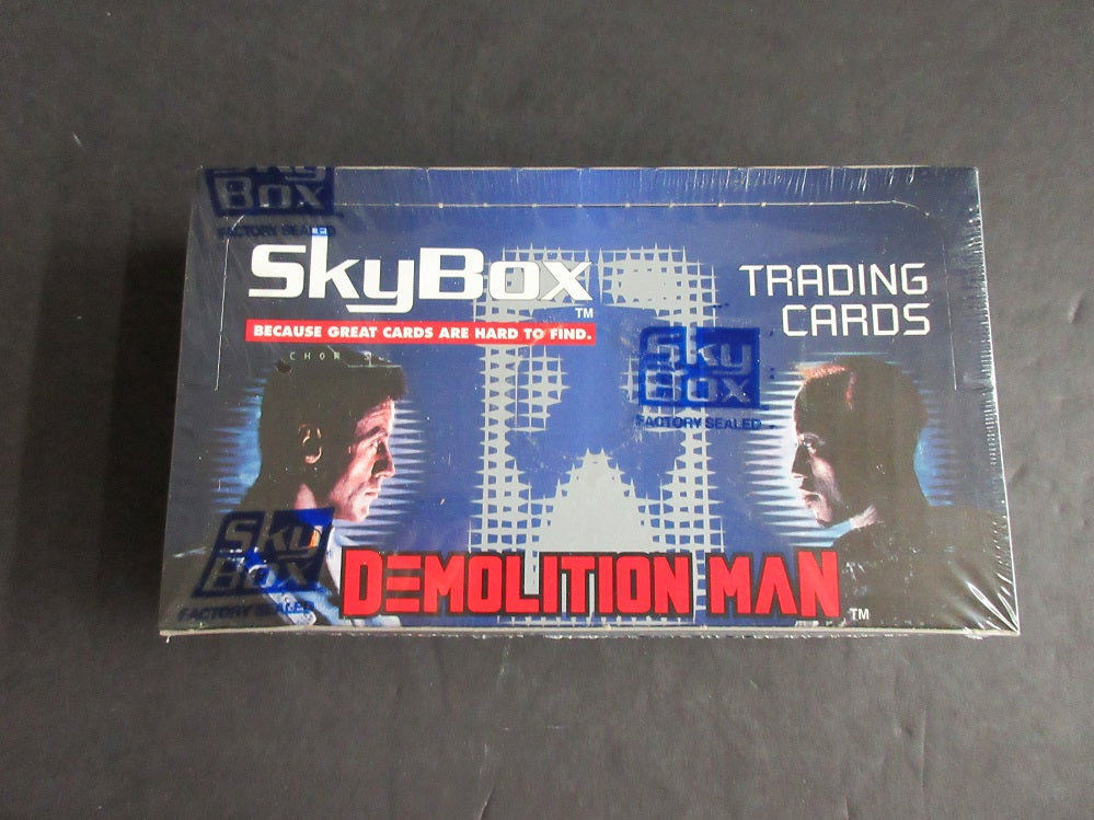 1993 Skybox Demolition Man Box (36/8)