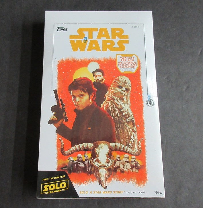 2018 Topps Star Wars Solo: A Star Wars Story Box (Hobby) (24/8)