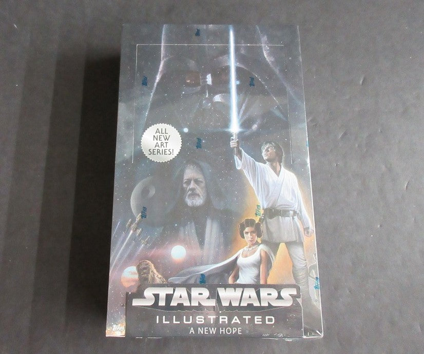 2013 Topps Star Wars Illustrated: A New Hope Box (24/6)