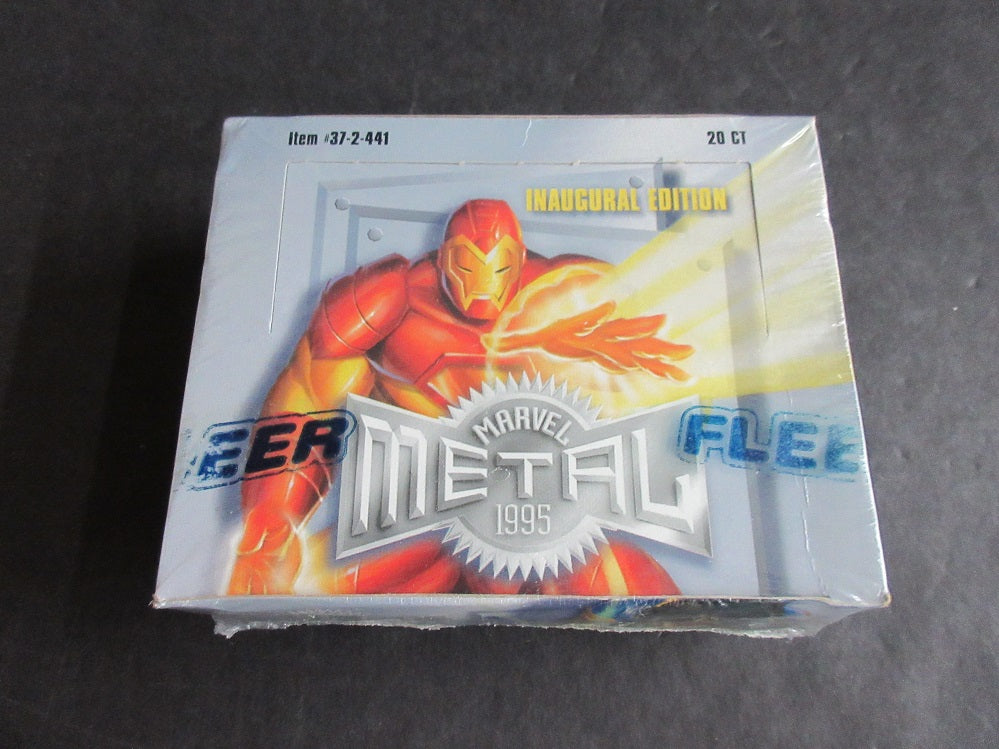 1995 Fleer Marvel Metal Inaugural Edition Box (Retail)
