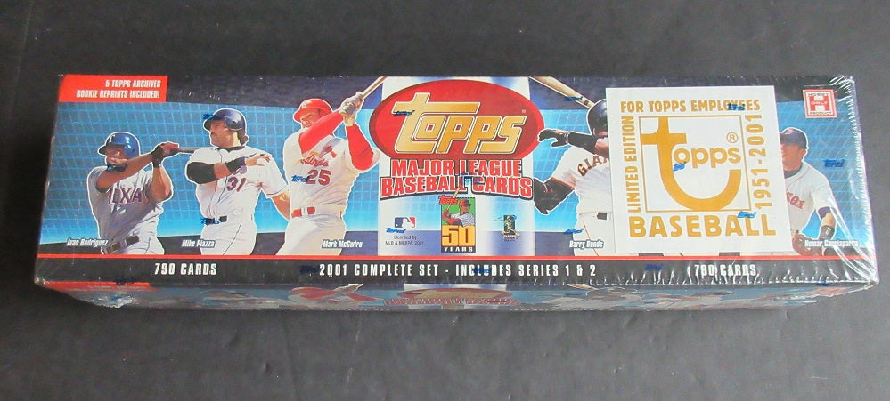 2001 Topps Baseball Factory Set (Employee Edition)