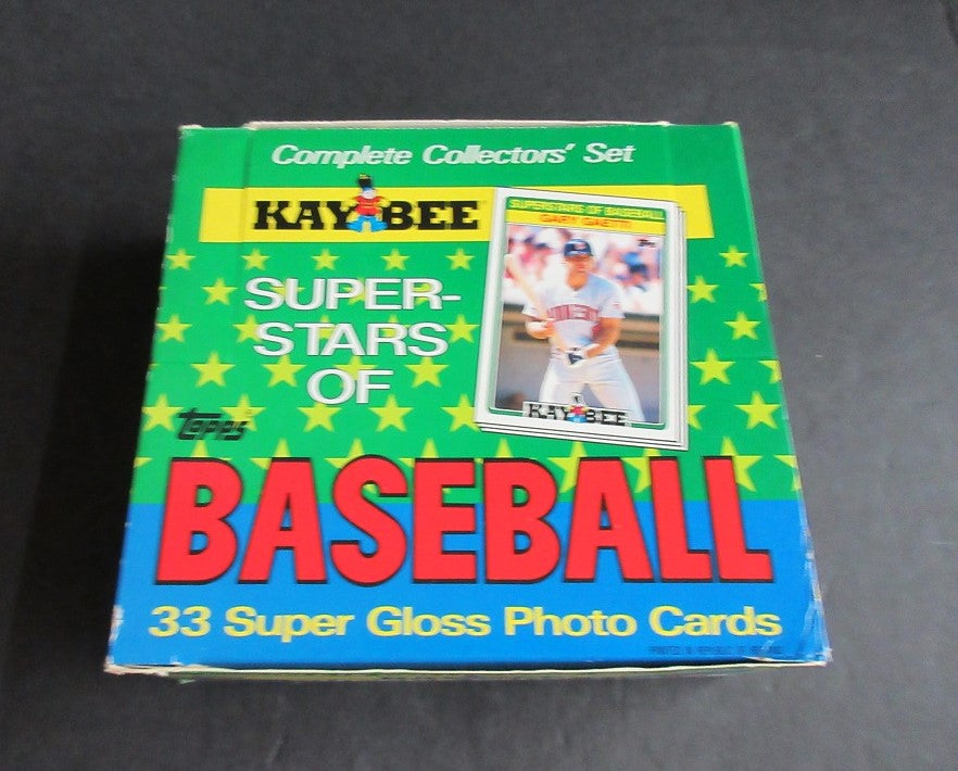 1988 Topps Kay-Bee Toys Superstars of Baseball Factory Set Box (24/33)