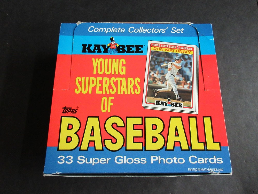 1986 Topps Kay-Bee Toys Young Superstars of Baseball Factory Set Box (24/33)