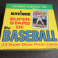 1987 Topps Kay-Bee Toys Superstars of Baseball Factory Set Box (24/33)