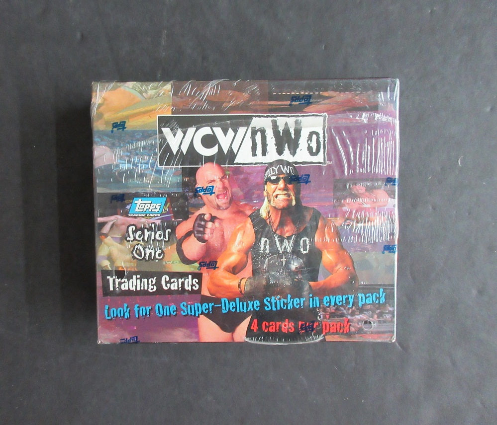 1998 Topps WCW/NOW Wrestling Series 1 Box (Retail) (24/4)