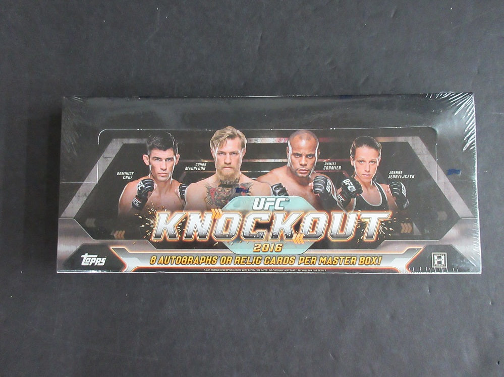 2016 Topps UFC Ultimate Fighting Championship Knockout Box (Hobby) (4/10)