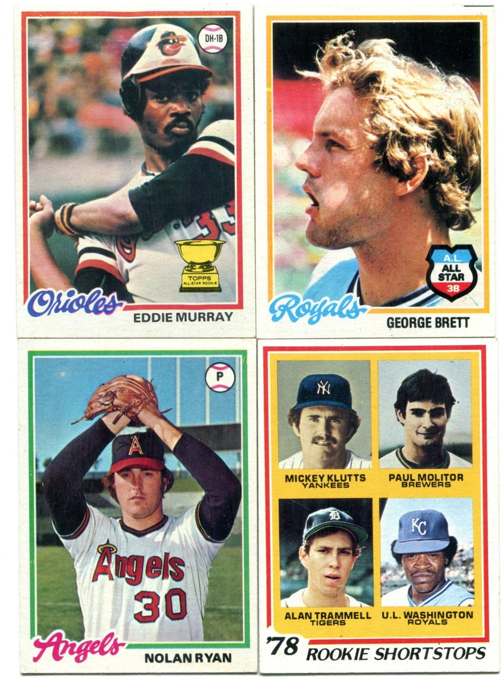 1978 Topps Baseball Complete Set EX/MT (726) (23-139)