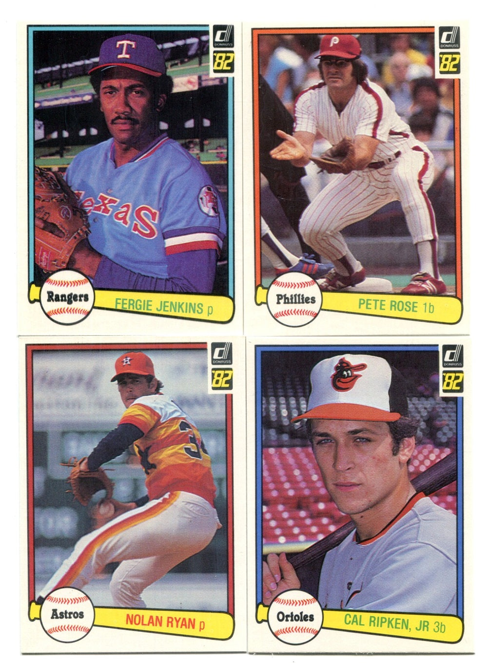 1982 Donruss Baseball Complete Set NM/MT (660) (23-143)