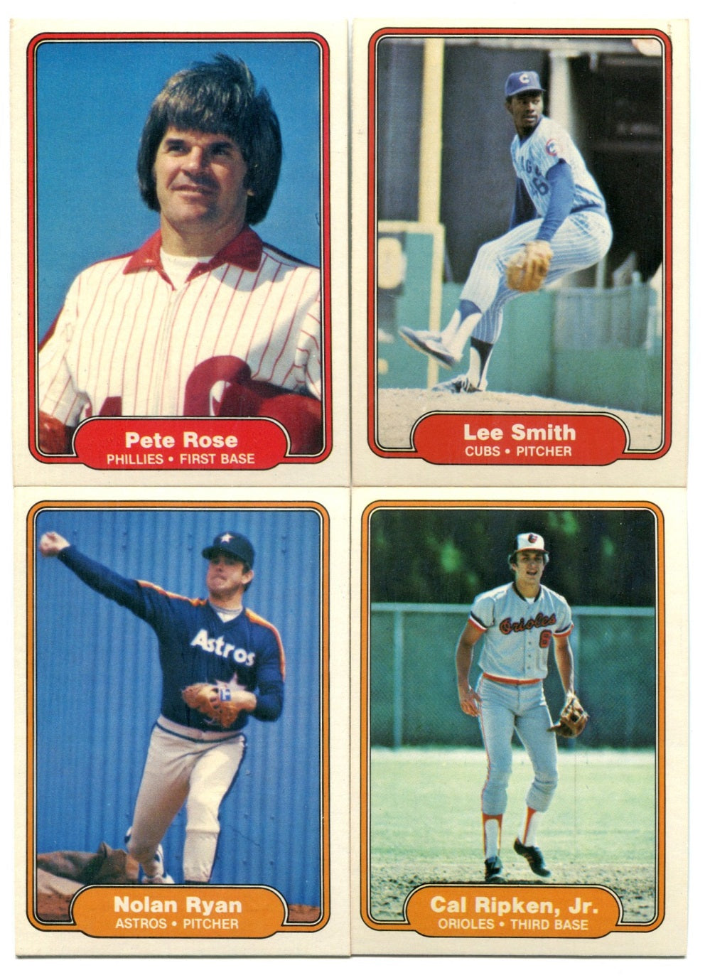 1982 Fleer Baseball Complete Set EX/MT NM (660) (23-144)