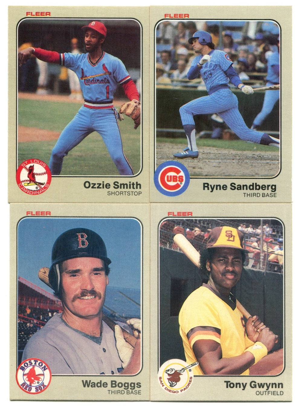 1983 Fleer Baseball Complete Set NM NM/MT(660) (23-145)