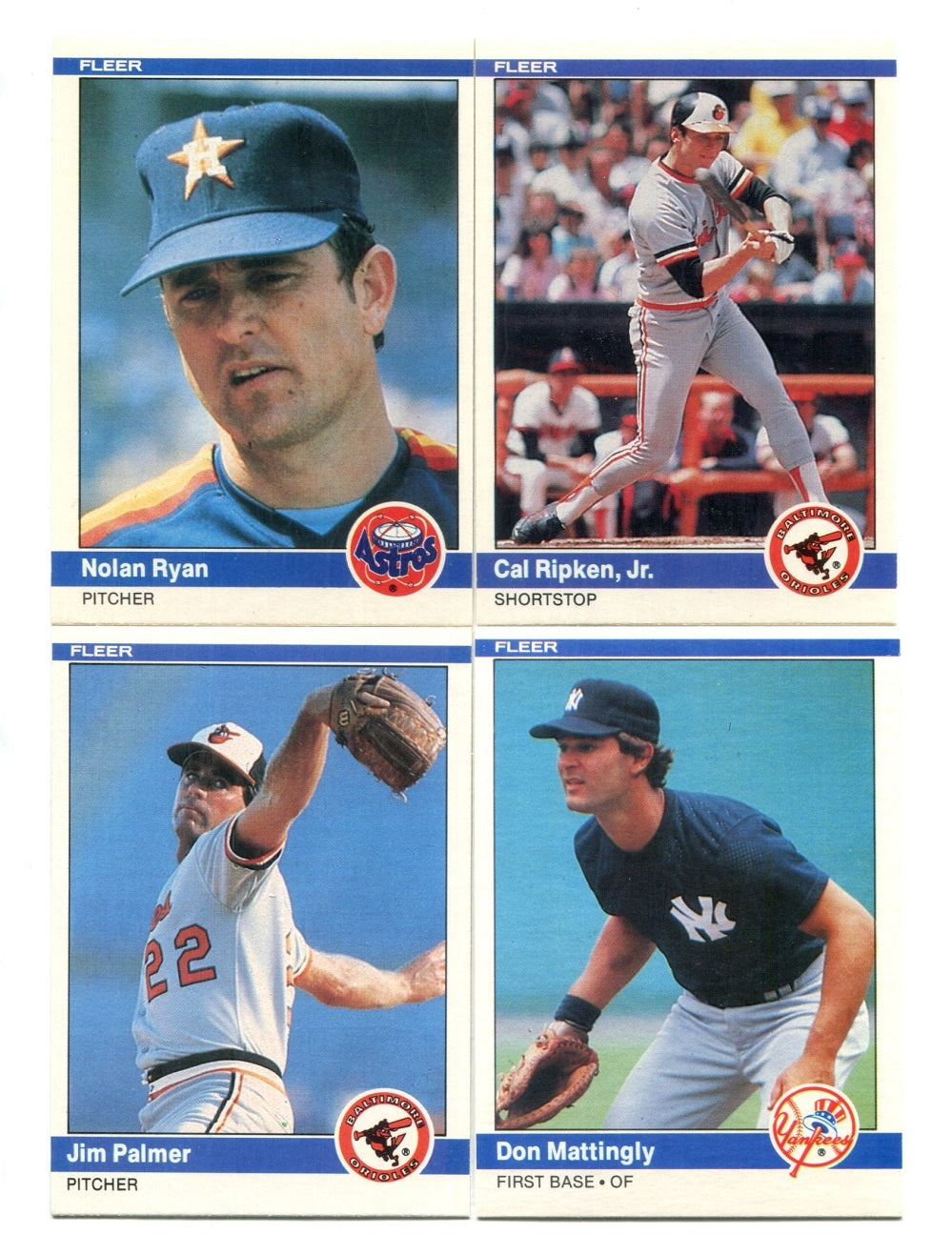 1984 Fleer Baseball Complete Set NM NM/MT(660) (23-146)