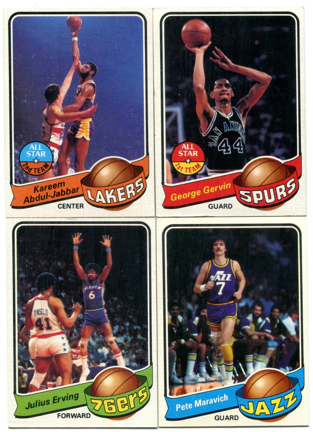 1979/80 Topps Basketball Complete Set NM (132) (23-148)