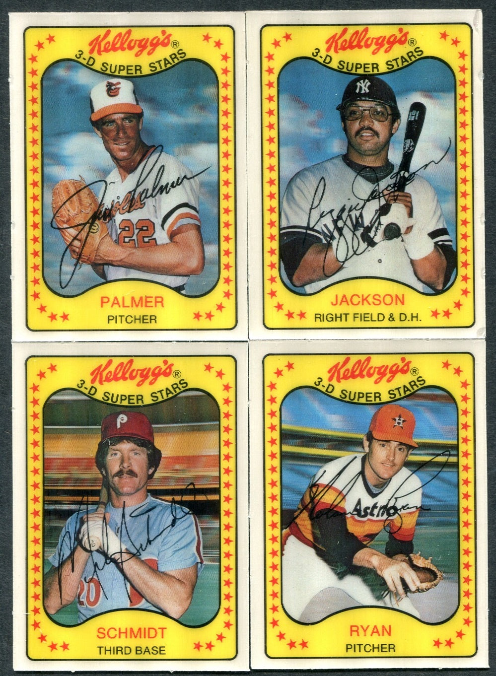 1981 Kellogg's Baseball Complete Set NM NM/MT (66) (23-176)