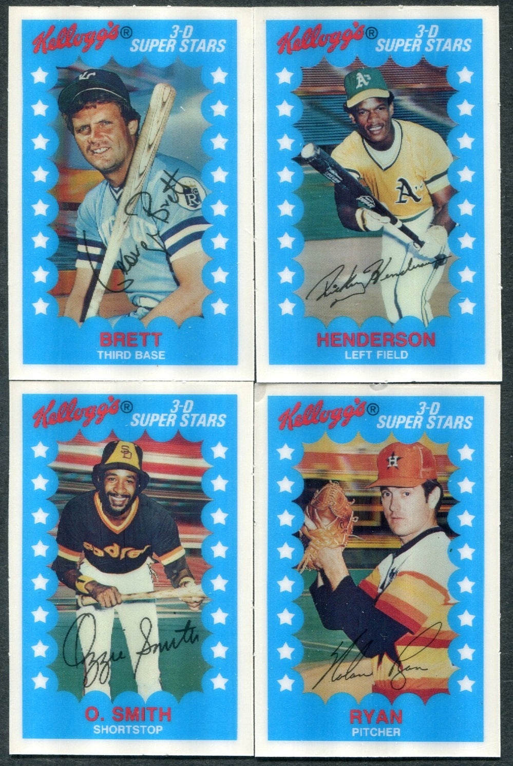 1982 Kellogg's Baseball Complete Set NM NM/MT (64) (23-177)