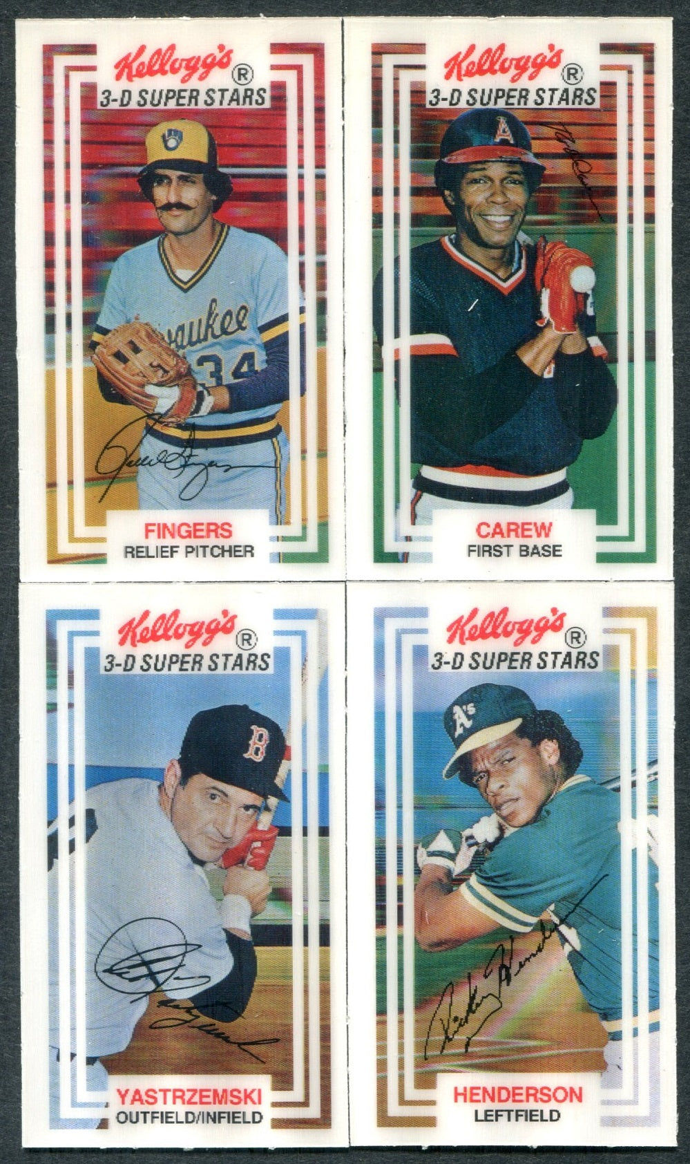 1983 Kellogg's Baseball Complete Set NM NM/MT (60) (23-178)