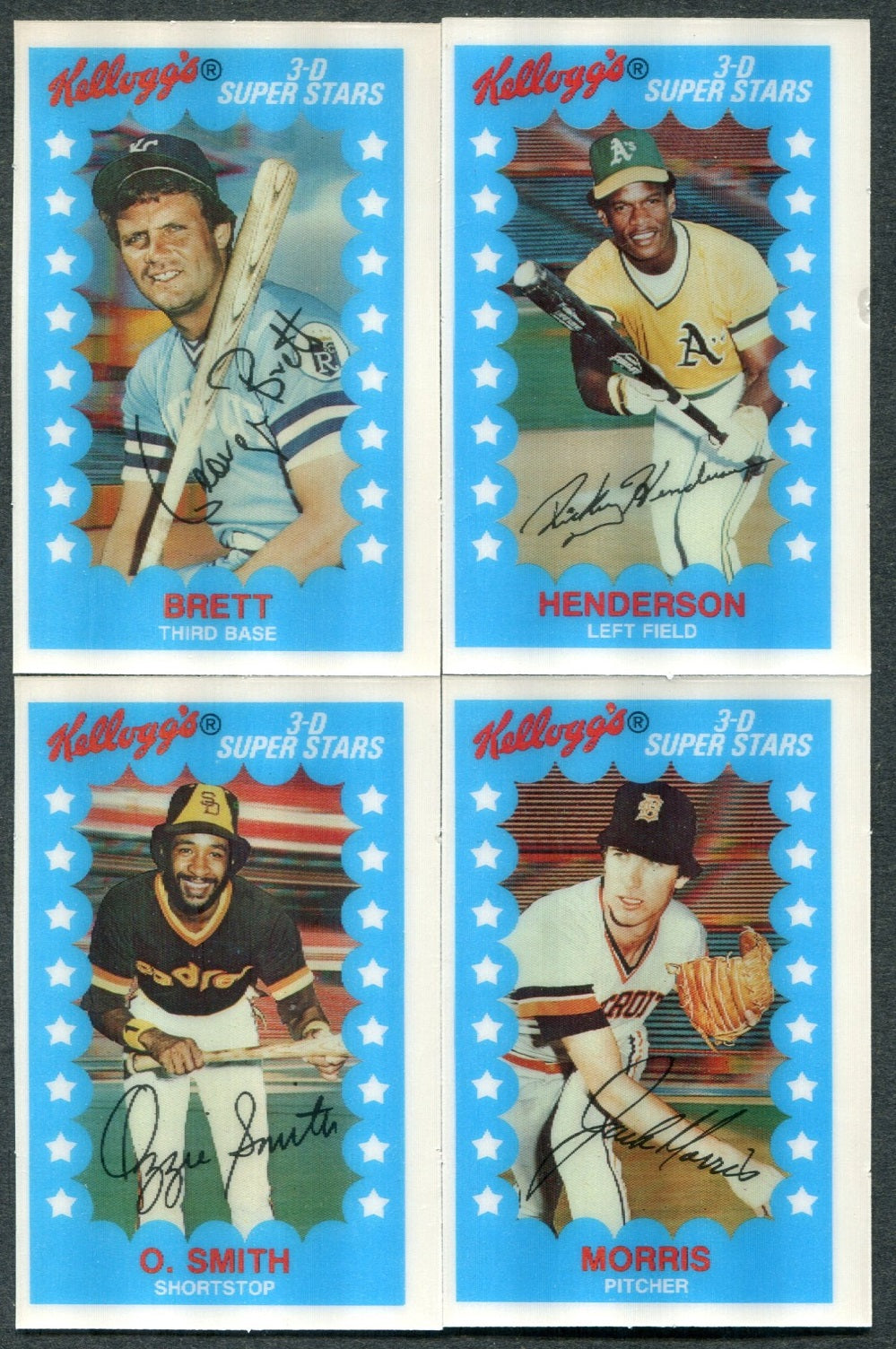 1982 Kellogg's Baseball Complete Set NM NM/MT (64) (23-180)