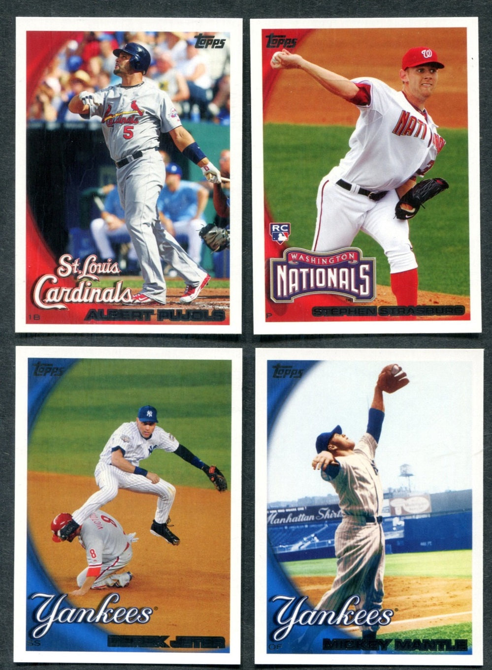 2010 Topps Baseball Complete Set (From Retail Factory) NM/MT MT (661) (23-196)