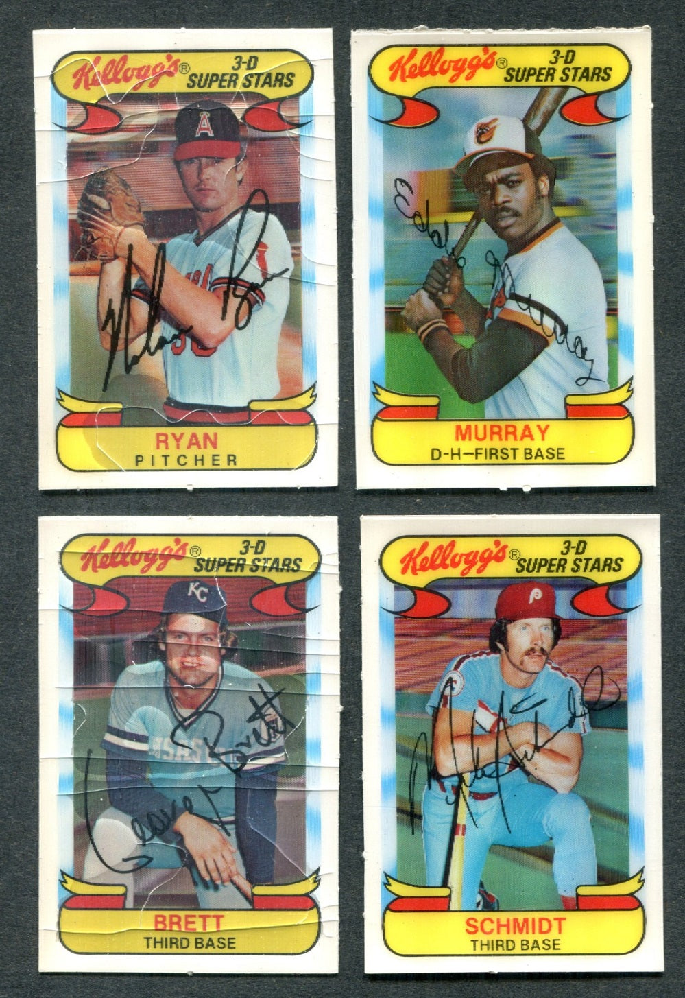 1978 Kelloggs Baseball Complete Set PR EX (57) (23-232)