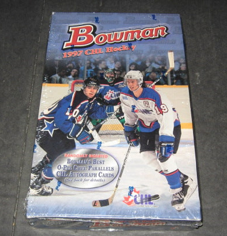 1997/98 Bowman CHL Hockey Box (24/8)
