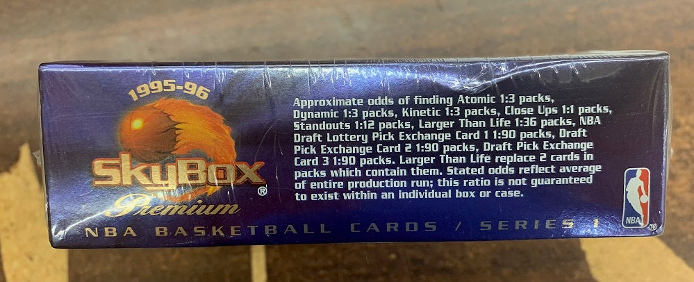 1995/96 Skybox Basketball Series 1 Blaster Box (10/18)