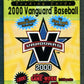 2000 Pacific Vanguard Baseball Unopened Pack (4)