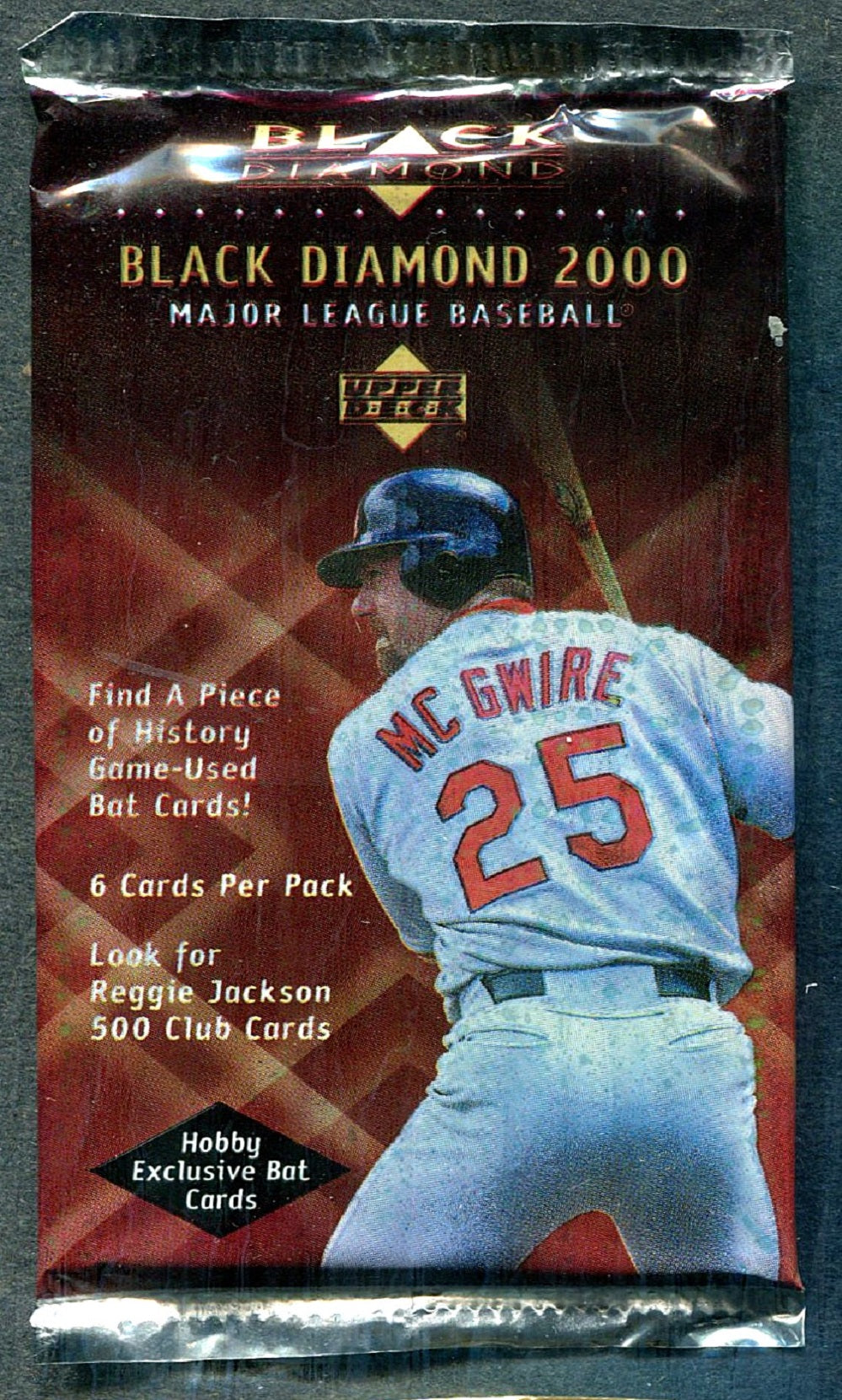 2000 Upper Deck Black Diamond Baseball Unopened Pack (Hobby) (6)