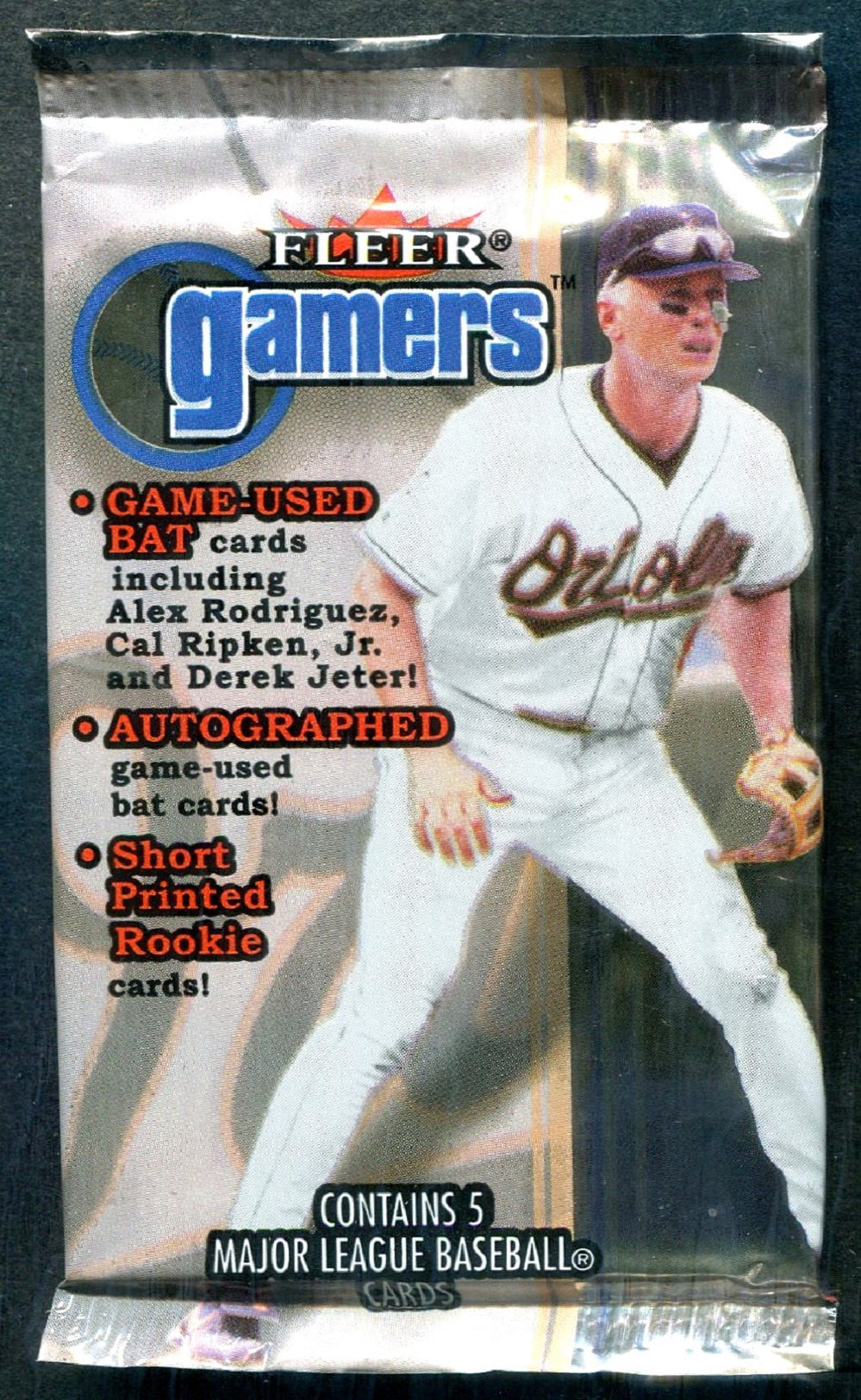 2000 Fleer Gamers Baseball Unopened Pack (5)