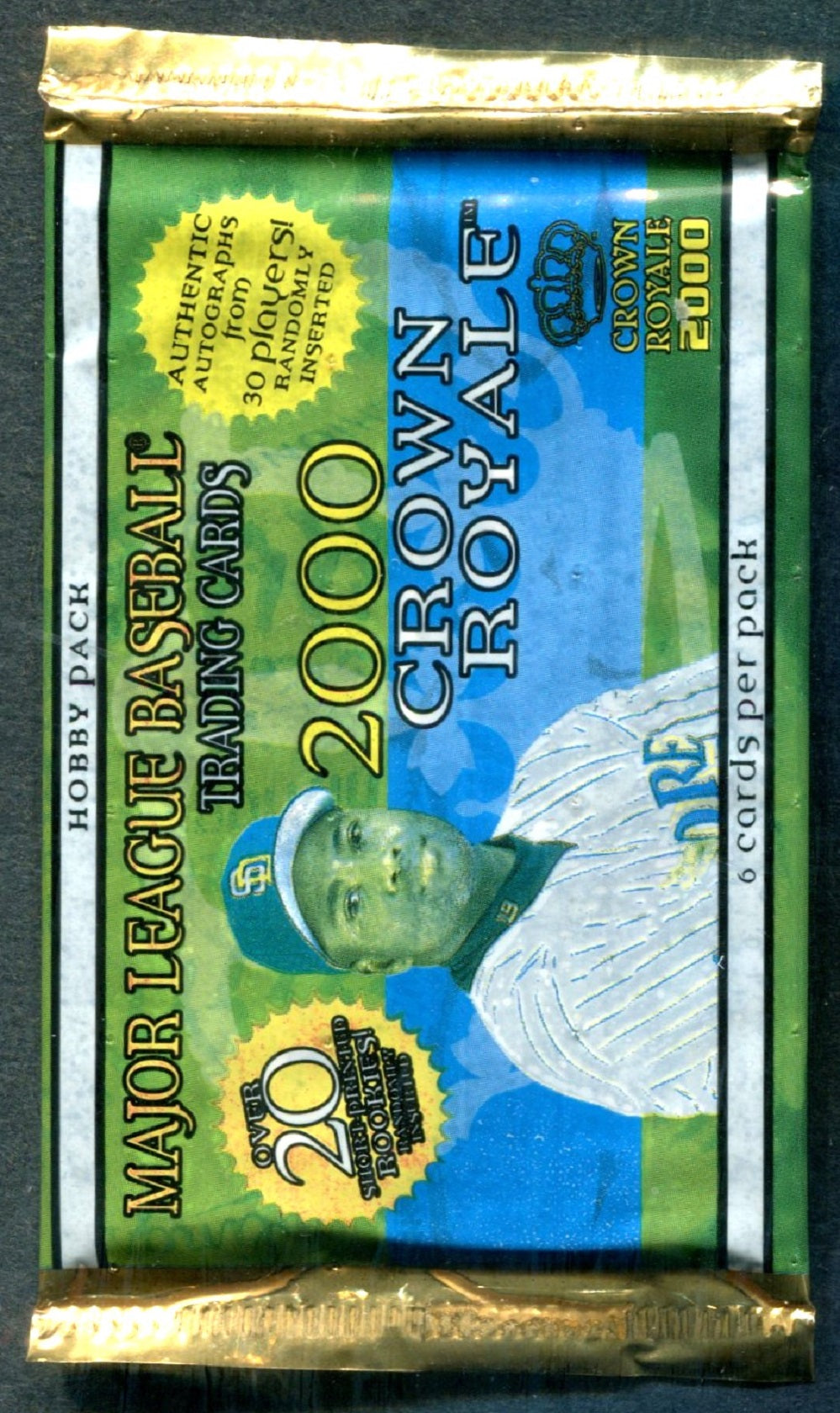 2000 Pacific Crown Royale Baseball Unopened Pack (Hobby) (6)