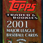 2001 Topps Baseball Unopened Traded & Rookies Pack (Pre-Priced) (10)